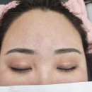 A+ 에이플헤어 | 눈썹과 눈 사이가 좁은 둥근 얼굴, 아치형 자연눈썹으로 인생 첫 눈썹문신 성공! (대구 에이플뷰티)