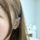 쥬얼리 쇼핑몰 아몬즈 후기❤️누누핑거스 후기❤️누누핑거스 로즈 갤럭시 이어링❤️하트모양 귀걸이