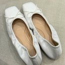 사뿐파르나스점 | 화이트 플랫슈즈 추천 사뿐 라베리 리본 플랫슈즈, 사뿐 코엑스 파르나스몰점 구매후기