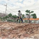낭만주택 | (전원생활 후기-3) 전원주택 마사토 정리와 판석 보수 후기: 낭만보다 먼저 온 노동과 이웃의 도움