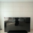 권선로 908번길 삼성 래미안아파트 | 래미안영통마크원1단지 무타공 벽걸이TV, 이사 후 무타공 재설치 사례