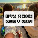 대학생 혼자 유럽여행 유랑과 두바이 동행 후기 동행 구하는 방법과 주의할 점