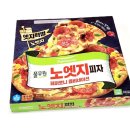 풀무원 노엣지피자 페퍼로니 콤비네이션 냉동피자 오븐 조리 후기