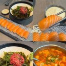 선부광장북로1L | 사골국수가 무한리필인 안산 육회연어 맛집 "육회바른연어 선부점" 후기(주차O)