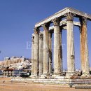 제우스신이 만든 제국인 그리스의 수도 아테네 전경 이미지