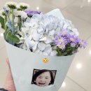 윤아 | 251013 윤아 실물 후기/수국 꽃 (마카오 폭군의셰프 팬미팅 후 입국)