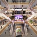 신도림역 디큐브시티 리모델링 조감도 이미지