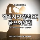 (주)캐슬렉스제주 휴양콘도미니엄 | 엘리시안강촌CC 회원권 후기 좋은 명문 구장