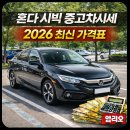 2022-주177 | 혼다 시빅 중고차시세