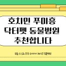 닥터펫동물병원 | 호치민 동물병원 찾는다면? 푸미흥 닥터펫 동물병원 추천합니다