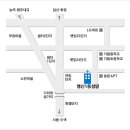 행신1동 성당 약도 이미지