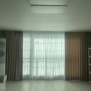 백현마을 동일하이빌(아) | 기흥구 백현마을동일하이빌 거실 도톰 차르르 + 생활암막커튼