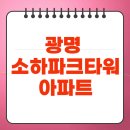 한내근린공원(소하초) | 서울 옆 광명 소하파크타워 아파트, 숨겨진 진짜 입지력 대공개!