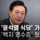 검찰, 윤석열 식당 이름 결제 시간 가린 백지 영수증 줬다 이미지