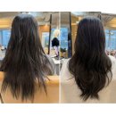 멍포유 | 한남동미용실 온리포유 모발클리닉 전문 유라디자이너 만족후기💫리페어 7단계 클리닉 + 앞머리 커트
