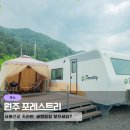 포레스트리 | 원주 글램핑 서울근교 카라반 포레스트리 감성 여행 후기