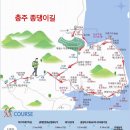 8월 산행지. 충주종댕이길 심항산~활옥동굴 이미지