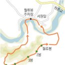 [진우석의 걷기좋은 산길] 충북 영동 황간 월류봉 이미지