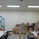두빛나래보호작업장 | 성동구 두빛나래보호작업장 엡손 EB-X51 빔프로젝터 설치시공 100인치 전동 노출스크린 무선 리모컨