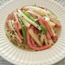 감자볶음 만드는 법 햄 넣은 감자채볶음 이미지