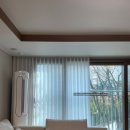 북면341 | 창원 북면 감계힐스테이트 2차 34평 쉬폰 커튼 블라인드 시공 후기