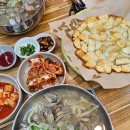 2001아웃렛 부평점 | 부평 맛집 모자옛날칼국수 바지락 감자전 후기