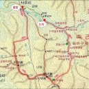 옥녀봉(599m,괴산),아가봉,갈론마을-갈은구곡 이미지