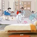 우리의 전통미를 담은 한국화 | 민화 벽화벽지, 우리 집을 갤러리처럼: 개성 있는 인테리어로 바꾸는 방법