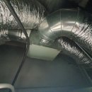 인천마디병원 구내식당 | 인천 연수구 병원 구내식당 업소용 시로코팬 덕트 모터 교체 공사