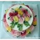 사랑과 감사의 맘을 담은 칠순떡케이크 이미지