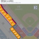 원앙파크 | LG팬의 대전 (구)한화 이글스 원정 (3루 304블록 C열 시야)