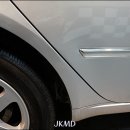 현대 NF소나타 - 우측 뒷문 뒤휀나 판금도색 및 우측 뒷문 크롬몰딩교환 시공사진 포항외형복원전문점 JK자동차 이미지