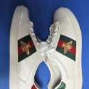 SK명품세탁 | 수원 정자동 세탁소 한화sk세탁 – 구찌 에이스 꿀벌 스니커즈 세탁·염색 완성 퀄리티