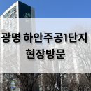 하안주공1단지종합상가 | 광명시 하안주공1단지 임장 후기(철산주공부터 구경하며 내려간 썰)