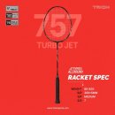 배드민턴 가성비 라켓 추천, 트라이온 저가형 공격형 라켓 ‘TURBO JET 757‘