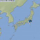 일본 후쿠시마현(혼슈) 후쿠시마 동남동쪽 96km 해역에서 지진이 발생하였습니다. 이미지