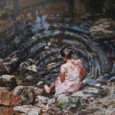 물빛 수채화 화실 이미지