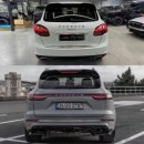 에쿠스PC방 | 구형 포르쉐 958카이엔 , 실내,외관 신형개조 작업. 외제차신형컨버전 낭만무역을 추천드리는 이유...