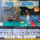 국립대구박물관 남문 야외 | 국립 대구과학관 방문 후기 식당 푸드코트 메뉴