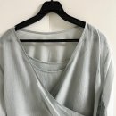 아우로 FRILL BLOUSE SET-UP [ PALE BLUE ] 후기
