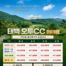 오투투어여행사 | 여름골프추천 태백 오투CC 오투리조트 골프패키지 정보 라운딩후기