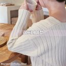 여성 겨울니트 브이넥 루즈핏 데일리룩 쇼핑몰 하트너마켓