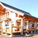 통나무집 이미지