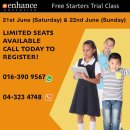 FREE Starters Trial Class at Butterworth: 21 &amp; 22 June 2025 이미지