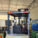 🚜 김포 통진읍 애기봉로 도요타(TOYOTA) 7FB 2.5톤 전동지게차 레드빔(바닥 레이저) 장착 후기
