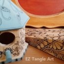 패턴으로 만나는 힐링타임 젠탱글 이미지