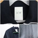 여성 시슬리 반팔 카라 니트 비침 23년식 이미지
