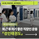 국가대표 디테일 태권도장 | 직장인 운동 추천｜퇴근 후 성인태권도가 좋은 이유