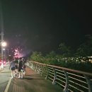 안동.월영교.불꽃영상. 이미지