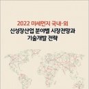 2022 미세먼지 국내·외 신성장산업 분야별 시장전망과 기술개발 전략 이미지